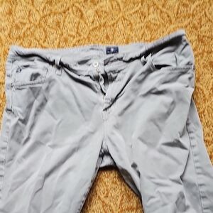 Ag Adriano Goldschmied Mens Graduate Tailored Leg Jeans in Light Gray